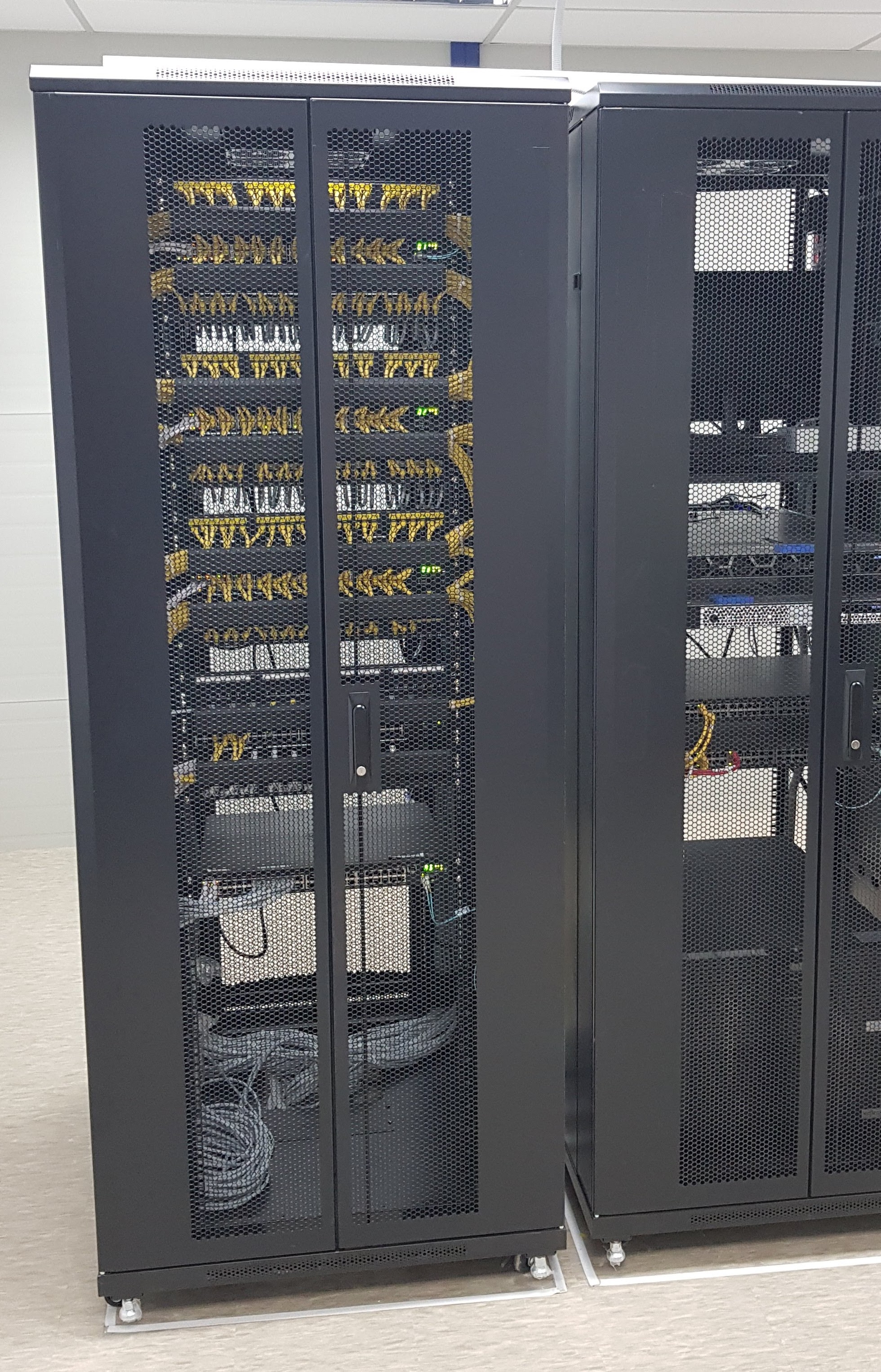 Network laying and patching